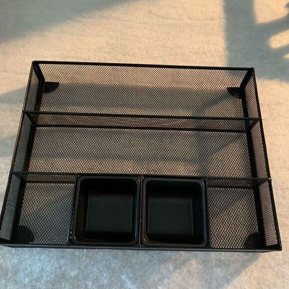 Rolodex Metal Mesh Deep Drawer Desk Organizer - Picture 1 of 5